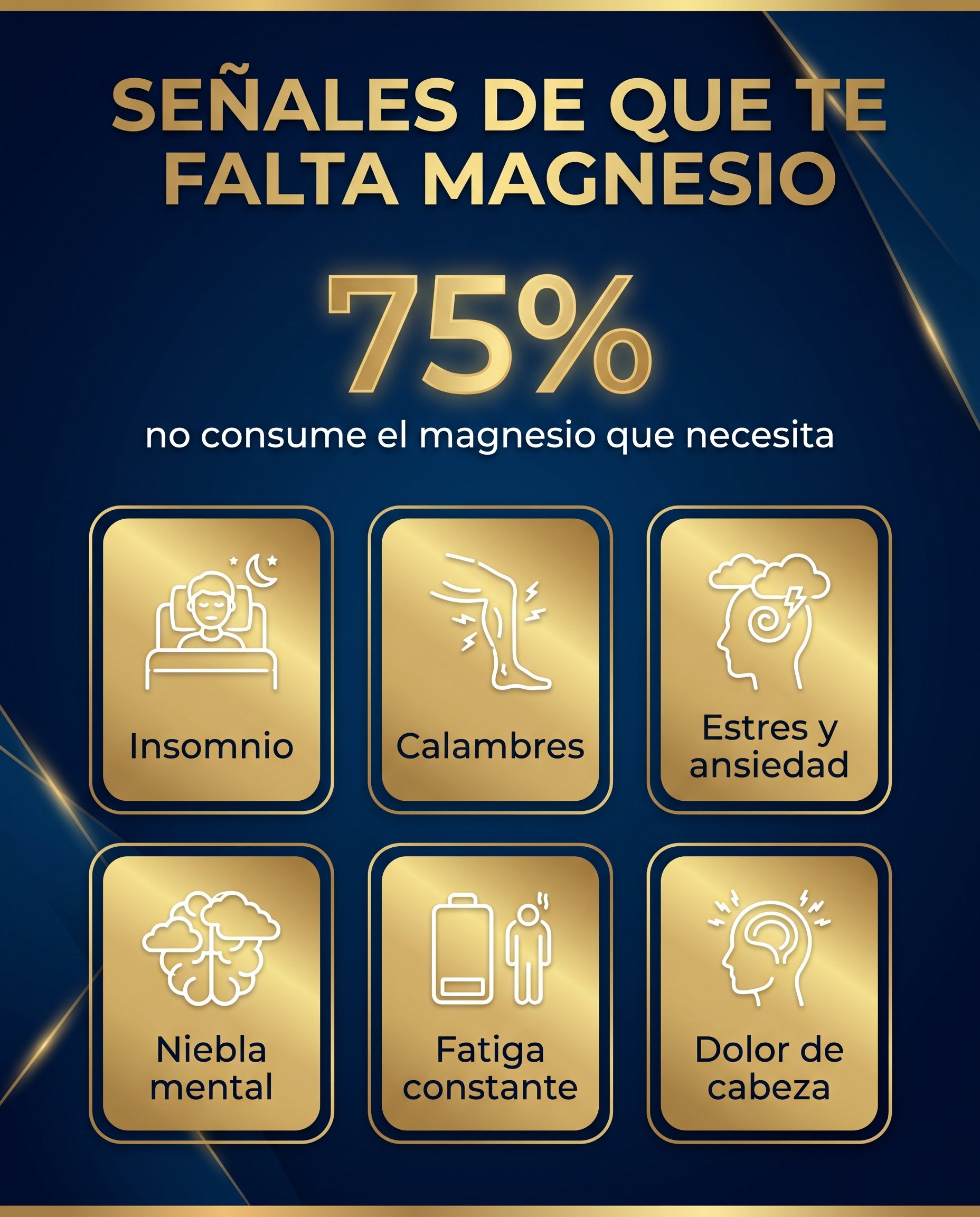 Señales de que te falta magnesio